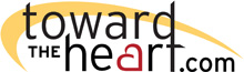 Toward the heart logo